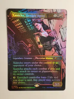 Xantcha, Sleeper Agent FOIL - Secret Lair Encyclopedia of Magic MTG NM - Image 1