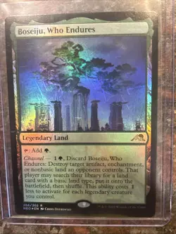 Boseiju, Who Endures Kamigawa: Neon Dynasty Foil - Image 1