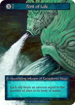 FONT OF LIFE X2 *SORCERY: CONTESTED REALM - BETA* - Image 1