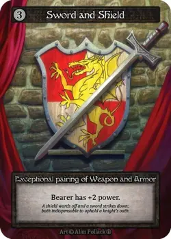 SWORD AND SHIELD X2 *SORCERY: CONTESTED REALM - ARTHURIAN LEGENDS* - Image 1