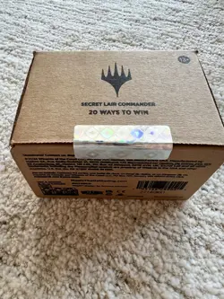 Secret Lair 20 Ways To Win Sealed In Box MTG Magic The Gathering - Image 1