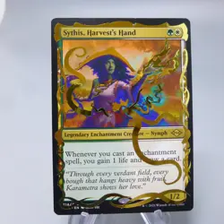 Sythis, Harvest's Hand - Modern Horizons 2 - LP - ALTER VINYL GOLDEN FOIL - MTG - Image 1