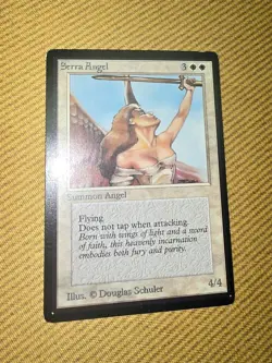 MTG 1993 Limited Beta Serra Angel Lightly Played - Image 1