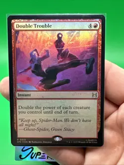 Double Trouble - #13 Foil - Marvel's Spider-Man: Eternal-Legal - Mtg - Image 3
