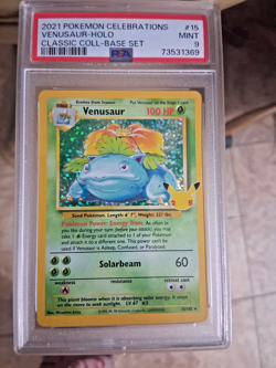 🔥TCG Pokemon Venusaur 15/102 Celebrations: Classic Collection Holo - Image 1