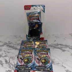 Pokemon : Journey Together Scraggy Blister Pack PLUS 4 SINGLE PACKS!! NEW - Image 1