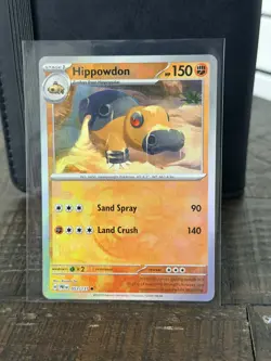 Pokemon TCG - Hippowdon (Master Ball Pattern) - SV: Prismatic Evolutions 053/131 - Image 1