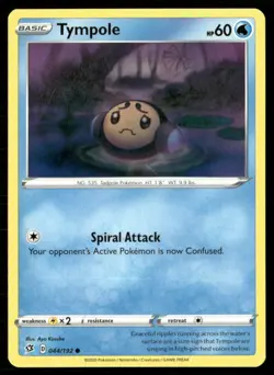 2020 Sword & Shield - Rebel Clash Tympole Basic/Common #44 - Image 1