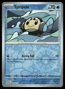 2023 Scarlet & Violet Series - Obsidian Flames Tympole Common #50 - Image 1