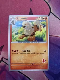 Arcanine My First Battle Deck Exclusive Charmander Stamp Pokemon English NM - Image 1