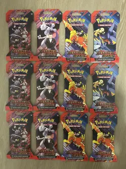 Pokemon TCG Destined Rivals Sleeved Booster Packs Lot of 12 Factory New - Image 1