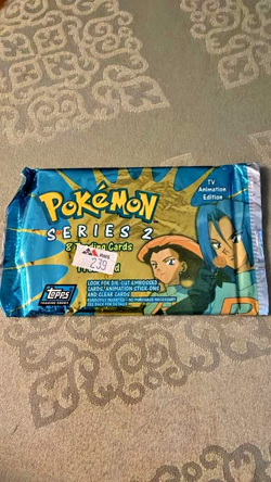 Topps 2000 Pokemon TV Animation Series 2 Booster Pack | Team Rocket - Image 1