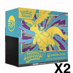 X2 Ascended Heroes Pokemon Center Elite Trainer Boxes (ETB) - PRESALE -CONFIRMED - Image 1