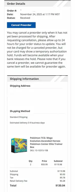 X2 Ascended Heroes Pokemon Center Elite Trainer Boxes (ETB) - PRESALE -CONFIRMED - Image 5