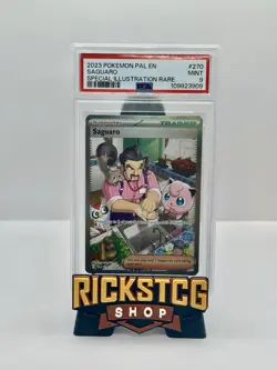 2023 Pokemon Scarlet & Violet Paldea Evolved: Saguaro SIR #270 PSA 9 MINT - Image 1
