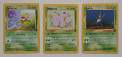 1999 Pokemon Jungle Lot (3) - Bellsprout, Exeggcute, Oddish -- LP - Image 1
