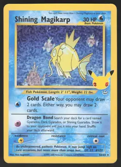 Shining Magikarp 66/64 Pokemon TCG Celebrations Classic NM - Image 1