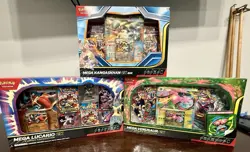 Pokemon TCG Mega Evolution collection boxes Lot Of 3 - Image 1