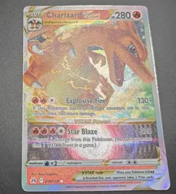 Pokemon Charizard VSTAR 019/159 Ultra Rare Crown Zenith CRZ SWSH Full Art NM - Image 3