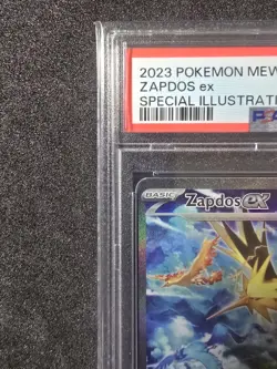 Zapdos Ex #202/165 - Pokemon(2023) English 151 Special Ill. Rare PSA MINT 9!💎 - Image 5