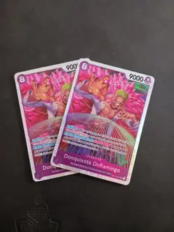X2 One Piece Card Game TCG Donquixote Doflamingo OP10-071 SR M/NM Condition - Image 1