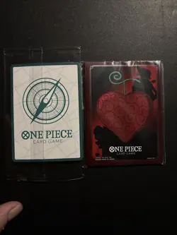 One Piece TCG Donquixote Rosinante Don Devil Fruits Vol. 3 DON!! Foil + Sleeves - Image 2