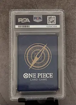 One Piece 3rd Anniversary Silver Monkey D. Luffy EN OP11-119 PSA10 - Image 2