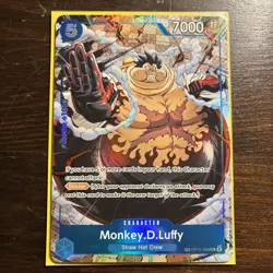 One Piece | Monkey.D.Luffy | OP11-058 | *Treasure Rare | Mint - Image 1