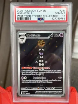 PSA 10 GEM MINT Gothitelle 211 Sv: Scarlet & Violet Promo Cards Holo Low Pop - Image 1