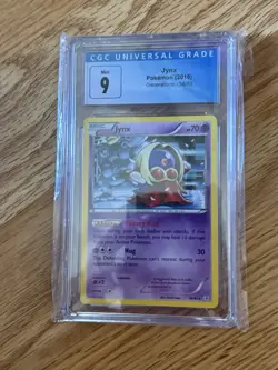 Jynx 36/83 Generations Regular CGC 9 Graded Pokemon Card PSA Rare - Image 1