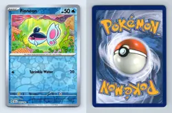 Finneon #35/142 SV Stellar Crown 2024 Reverse Holo Common Pokemon TCG Card - Image 1