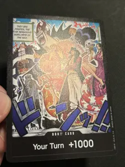 One Piece Card Game Don!! Card 500 Years In The Future OP07 Warlords NM - Image 3