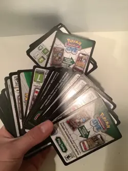 MASSIVE lot of Pokemon TCG redeem code cards 200+ - Image 2