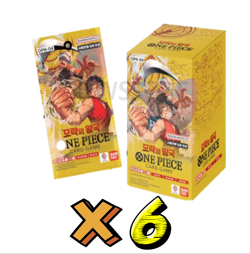 [6 BOXES] ONE PIECE Card Game OPK-04 Kingdom of Booster Pack Schemes - Image 1