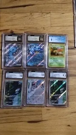 CGC Graded cards lot of 38 graded and over 40 ungraded Japanese pokemon cards - Image 2