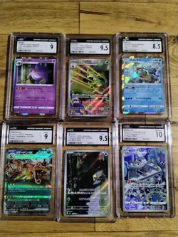 CGC Graded cards lot of 38 graded and over 40 ungraded Japanese pokemon cards - Image 5