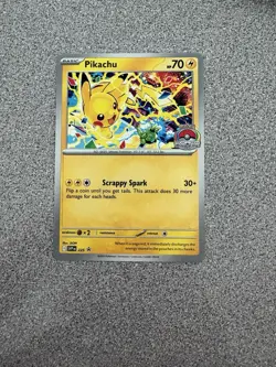 Pokemon Pikachu TCG Promo Card SVP225 2025 World Championships - Image 1