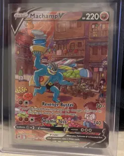 Pokemon TCG Machamp v Alternate Full Art Holo Card 172/189 Astral Radiance - Image 1