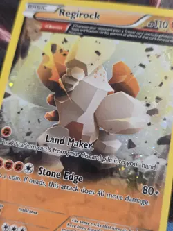 Regirock XY49 Holo Promo Pokemon Card - Image 2