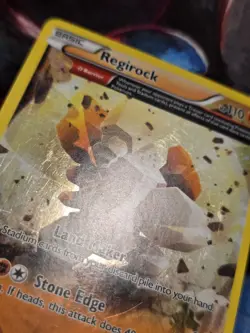 Regirock XY49 Holo Promo Pokemon Card - Image 3