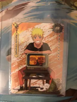 PSA Kayou Exclusive NARUTO Uzumaki PROMO CARD In hand - Image 1