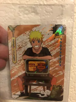 PSA Kayou Exclusive NARUTO Uzumaki PROMO CARD In hand - Image 3