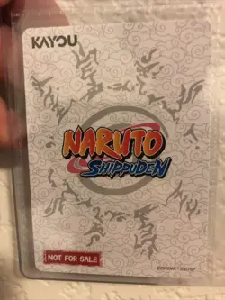 PSA Kayou Exclusive NARUTO Uzumaki PROMO CARD In hand - Image 4