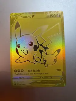 Pikachu V SWSH145 SWSH: Sword & Shield Promo Cards Holo - Image 1