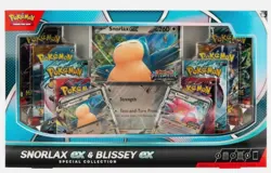 Pokemon Trading Card Game Snorlax ex and Blissey ex Special Collection Box - Image 2