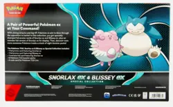 Pokemon Trading Card Game Snorlax ex and Blissey ex Special Collection Box - Image 3