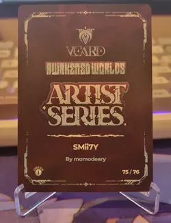 VCard Awakened Worlds: First Edition - Smii7y ART CARD - Momodeary - Image 2