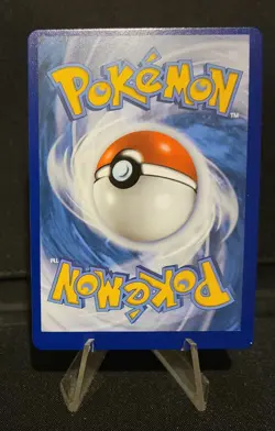 Miscut Glaceon V Pokemon Card SWSH196 - Full Alignment Dot on Back - Image 2
