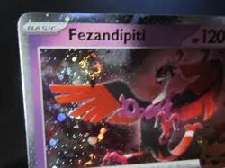 FEZANDIPITI HOLO POKEMON CARD 096/167 TRICK OR TRADE W/ SWIRL NEVER PLAYED NM- - Image 5