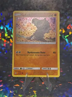 Cubone 57/131 General Mills Promo SM Forbidden Light Pokemon Holo MP - Image 2